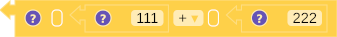 Arithmetic Operator workspace