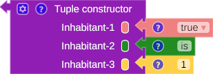 Tuple constructor workspace