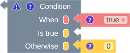 The partially completed block type-suggestion